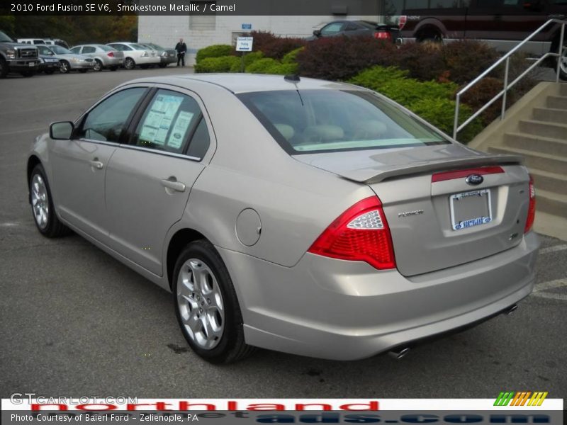Smokestone Metallic / Camel 2010 Ford Fusion SE V6