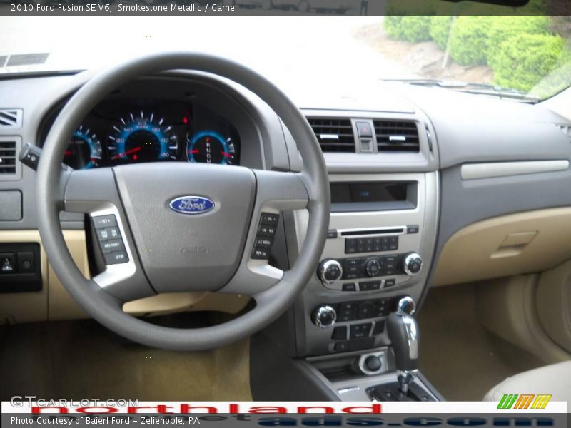 Smokestone Metallic / Camel 2010 Ford Fusion SE V6