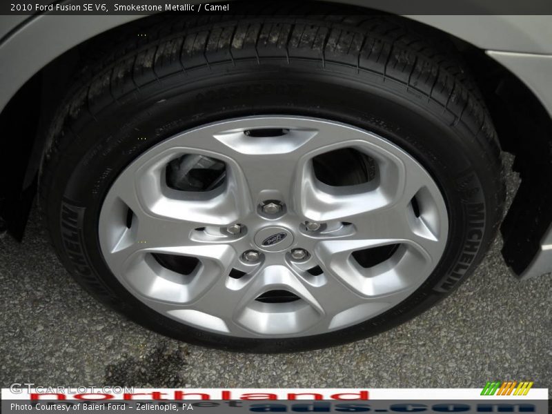 Smokestone Metallic / Camel 2010 Ford Fusion SE V6