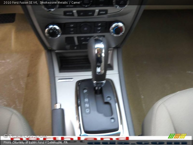 Smokestone Metallic / Camel 2010 Ford Fusion SE V6