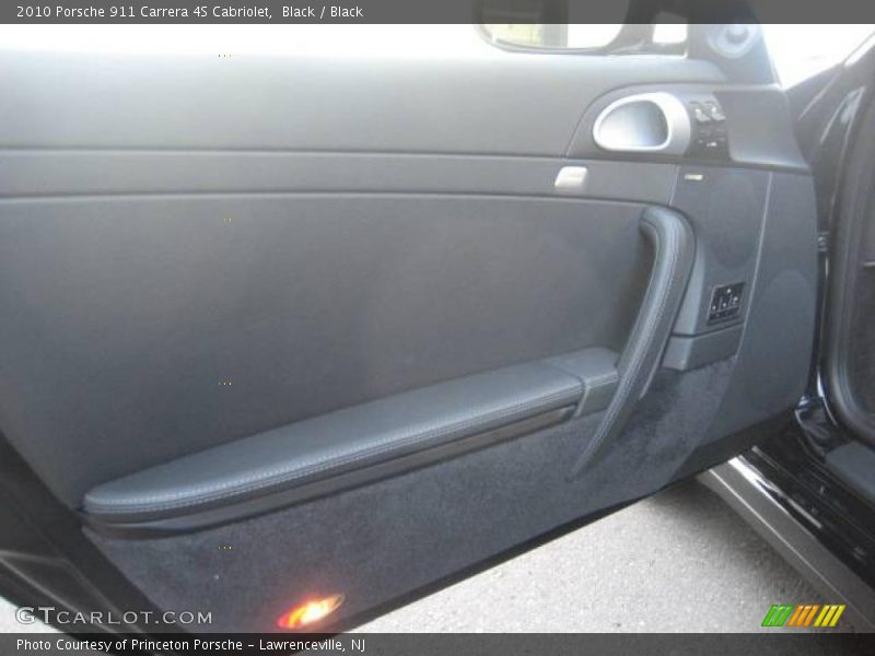 Black / Black 2010 Porsche 911 Carrera 4S Cabriolet