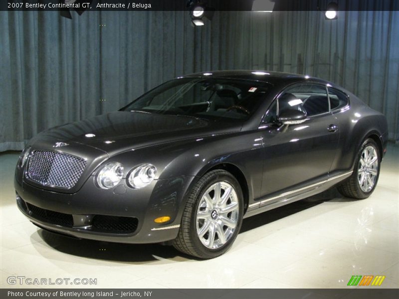 Anthracite / Beluga 2007 Bentley Continental GT