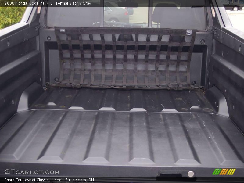 Formal Black / Gray 2008 Honda Ridgeline RTL
