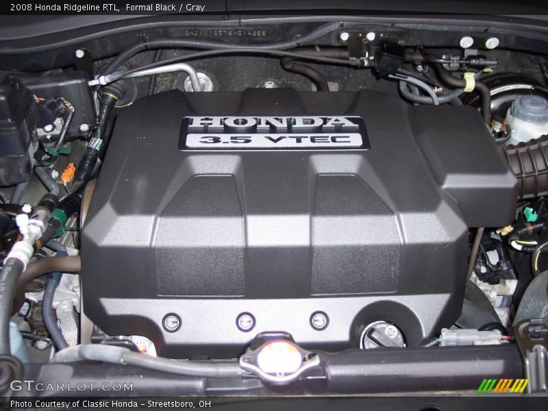 Formal Black / Gray 2008 Honda Ridgeline RTL