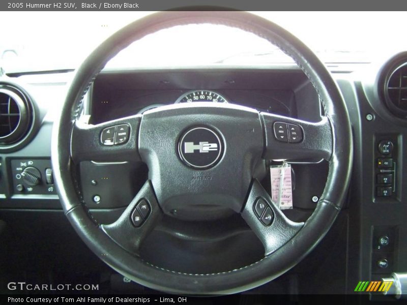 Black / Ebony Black 2005 Hummer H2 SUV