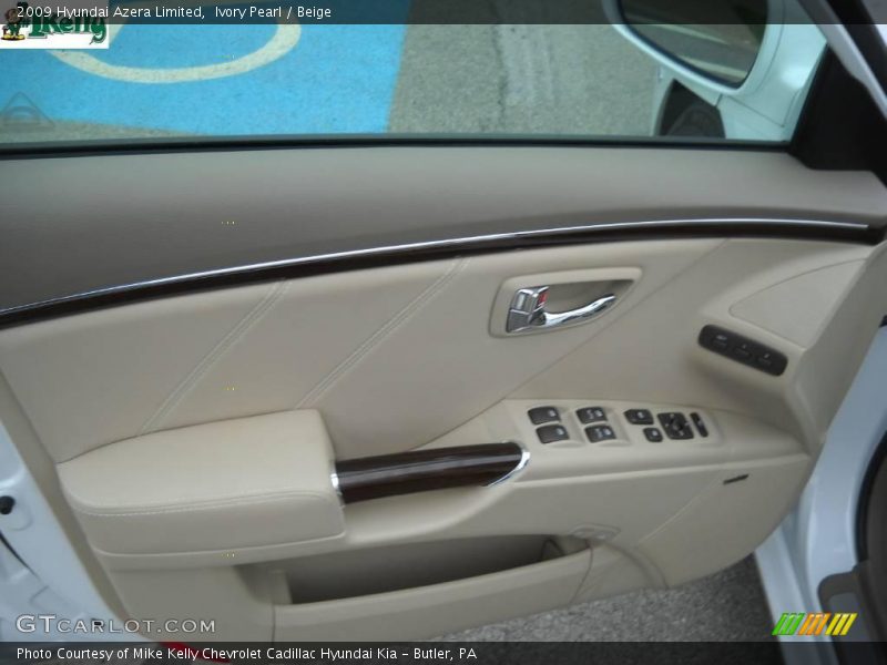 Ivory Pearl / Beige 2009 Hyundai Azera Limited