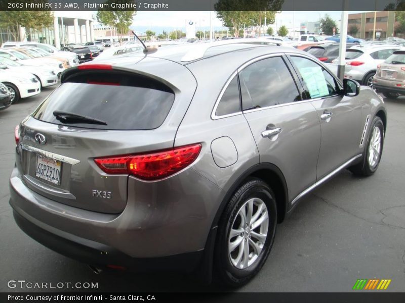 Platinum Graphite / Graphite 2009 Infiniti FX 35 AWD