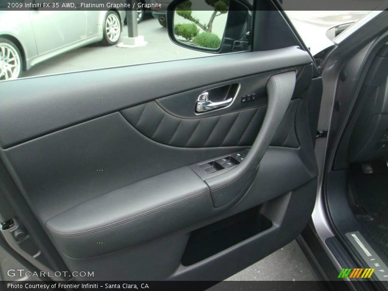 Platinum Graphite / Graphite 2009 Infiniti FX 35 AWD