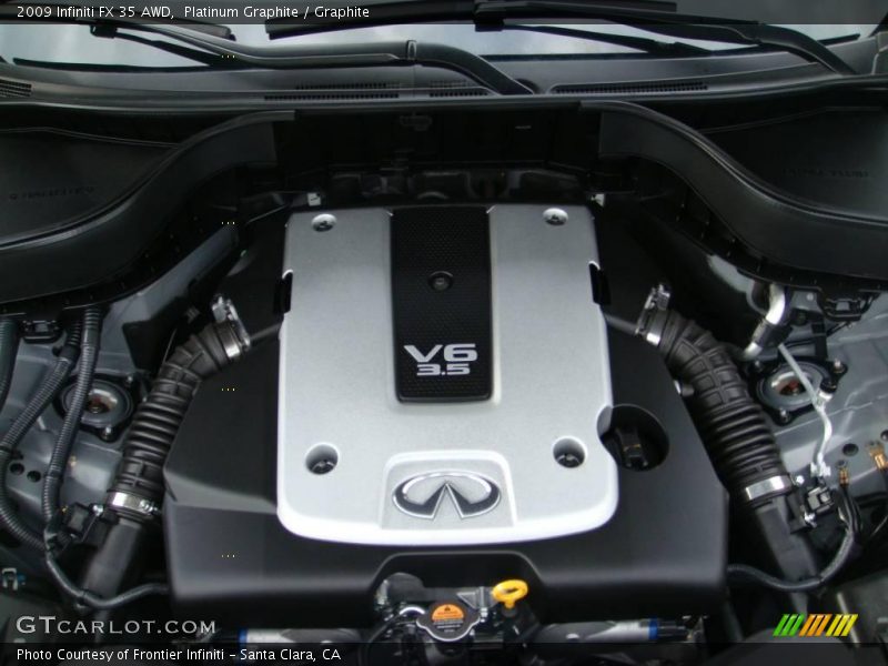 Platinum Graphite / Graphite 2009 Infiniti FX 35 AWD