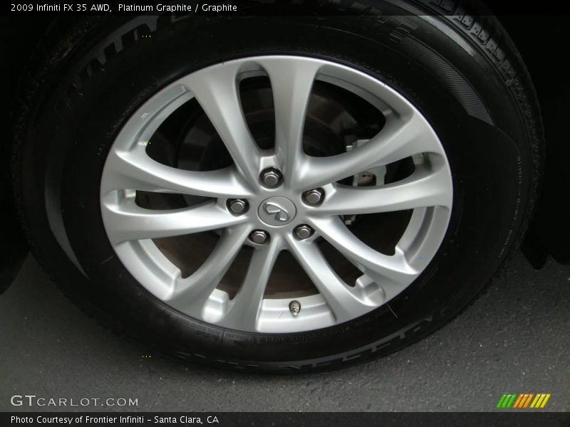 Platinum Graphite / Graphite 2009 Infiniti FX 35 AWD