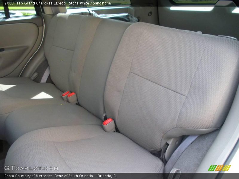 Stone White / Sandstone 2003 Jeep Grand Cherokee Laredo