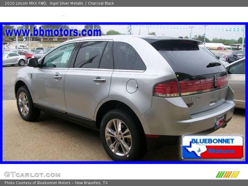 Ingot Silver Metallic / Charcoal Black 2010 Lincoln MKX FWD