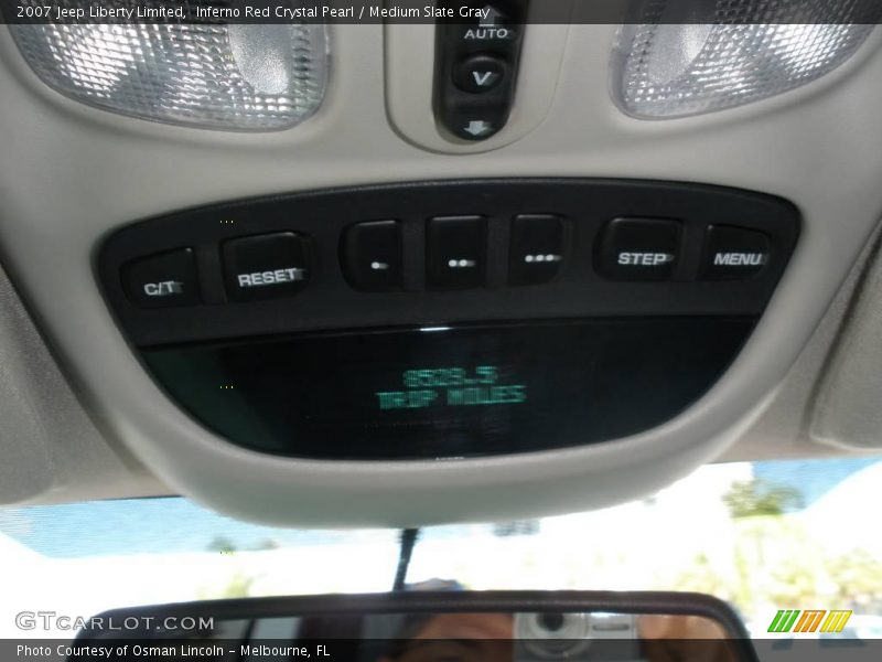 Inferno Red Crystal Pearl / Medium Slate Gray 2007 Jeep Liberty Limited