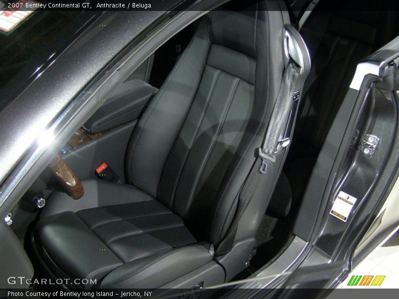 Anthracite / Beluga 2007 Bentley Continental GT