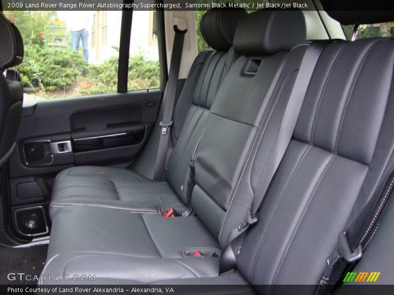 Santorini Black Metallic / Jet Black/Jet Black 2009 Land Rover Range Rover Autobiography Supercharged