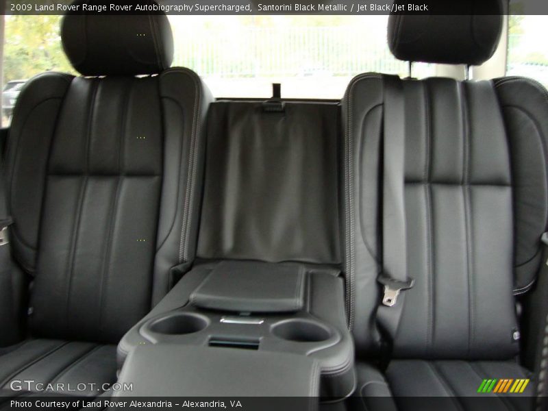 Santorini Black Metallic / Jet Black/Jet Black 2009 Land Rover Range Rover Autobiography Supercharged