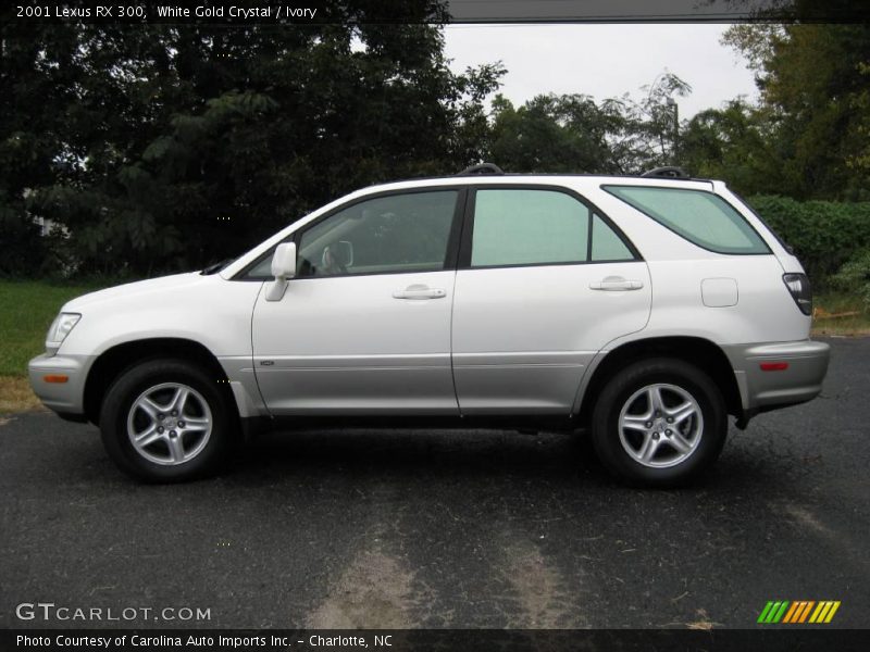 White Gold Crystal / Ivory 2001 Lexus RX 300
