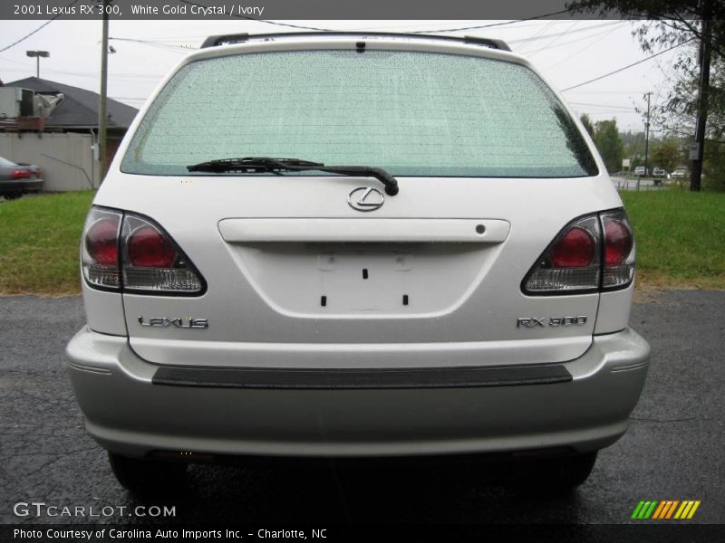 White Gold Crystal / Ivory 2001 Lexus RX 300
