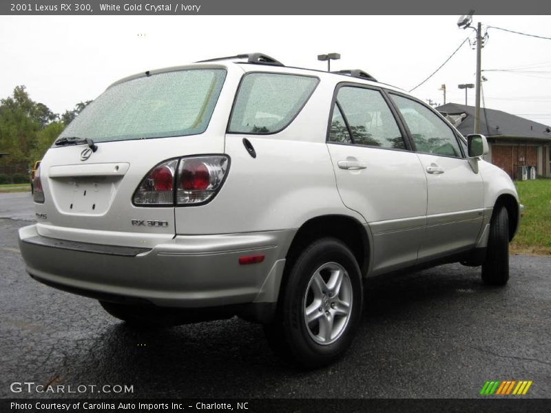 White Gold Crystal / Ivory 2001 Lexus RX 300