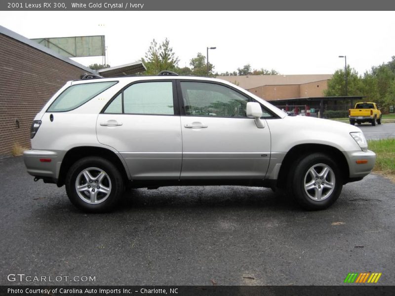 White Gold Crystal / Ivory 2001 Lexus RX 300