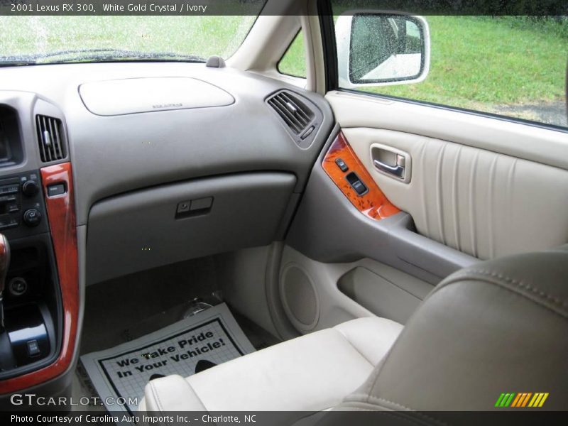 White Gold Crystal / Ivory 2001 Lexus RX 300