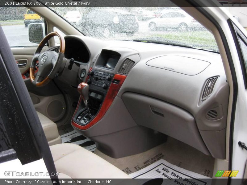 White Gold Crystal / Ivory 2001 Lexus RX 300