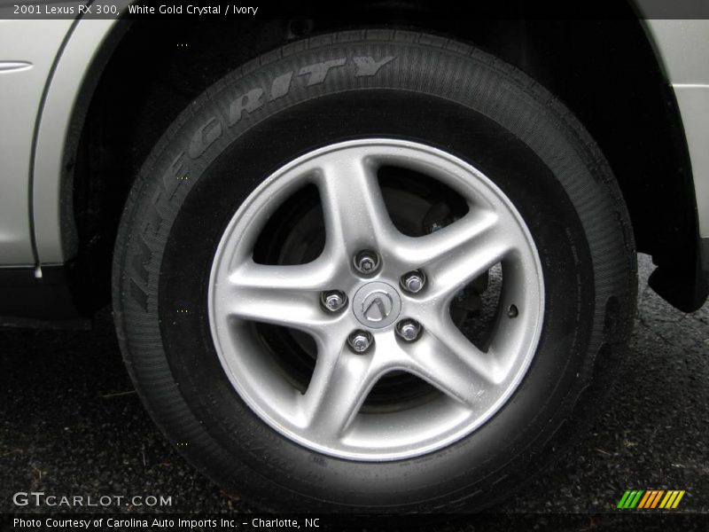 White Gold Crystal / Ivory 2001 Lexus RX 300