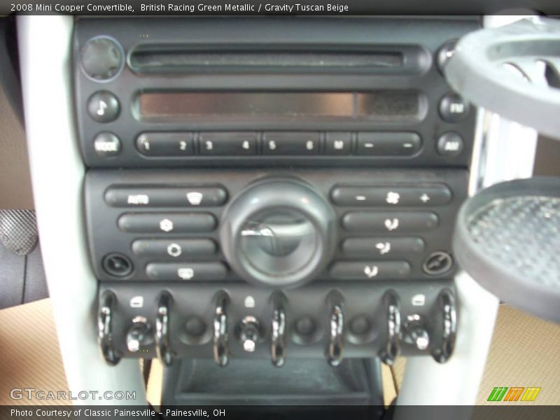 British Racing Green Metallic / Gravity Tuscan Beige 2008 Mini Cooper Convertible