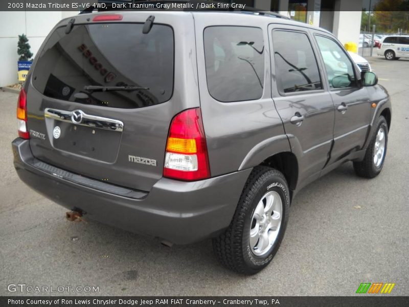 Dark Titanium Gray Metallic / Dark Flint Gray 2003 Mazda Tribute ES-V6 4WD