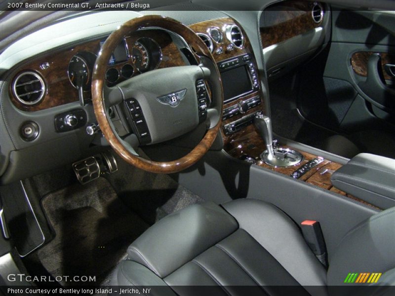 Anthracite / Beluga 2007 Bentley Continental GT