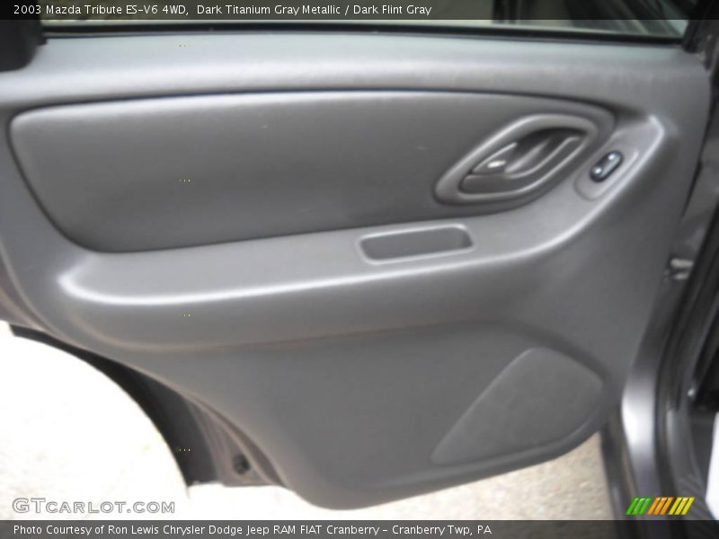 Dark Titanium Gray Metallic / Dark Flint Gray 2003 Mazda Tribute ES-V6 4WD
