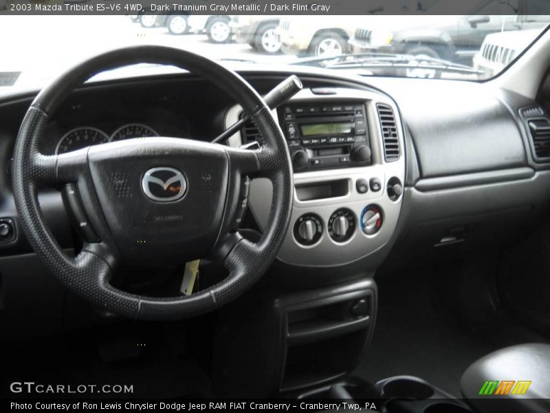 Dark Titanium Gray Metallic / Dark Flint Gray 2003 Mazda Tribute ES-V6 4WD