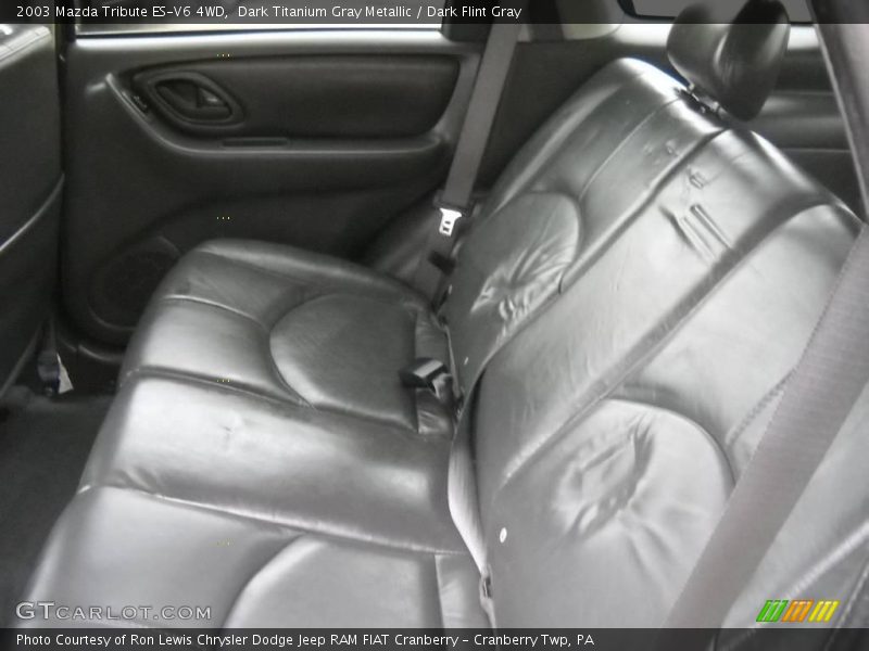 Dark Titanium Gray Metallic / Dark Flint Gray 2003 Mazda Tribute ES-V6 4WD