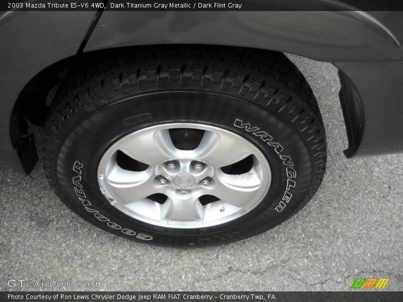 Dark Titanium Gray Metallic / Dark Flint Gray 2003 Mazda Tribute ES-V6 4WD