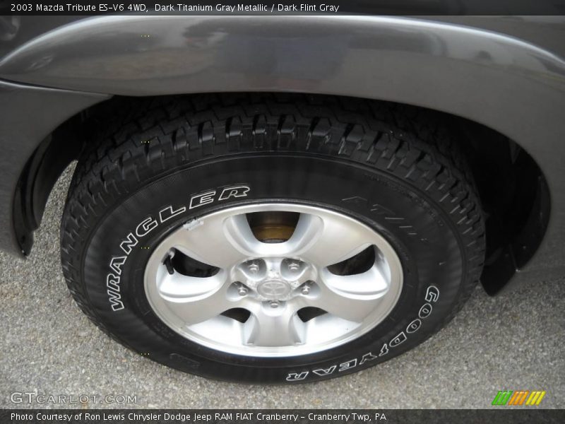 Dark Titanium Gray Metallic / Dark Flint Gray 2003 Mazda Tribute ES-V6 4WD