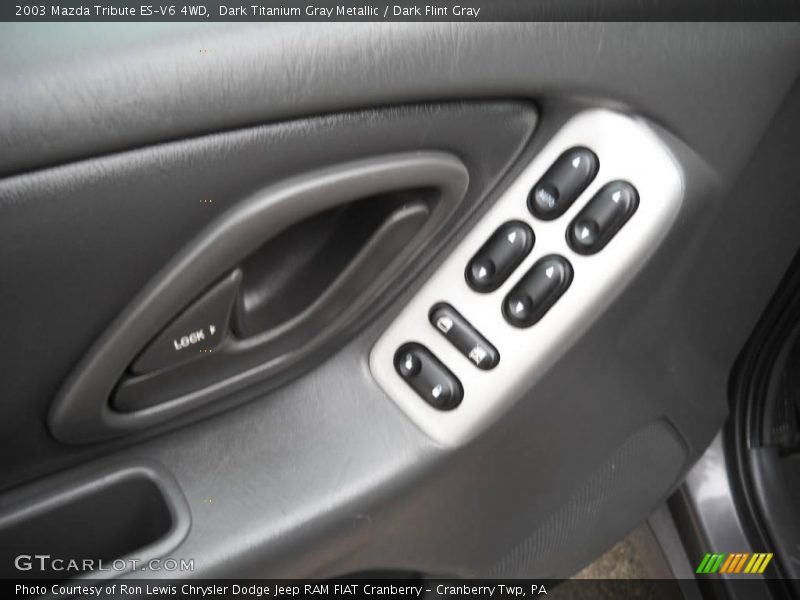 Dark Titanium Gray Metallic / Dark Flint Gray 2003 Mazda Tribute ES-V6 4WD