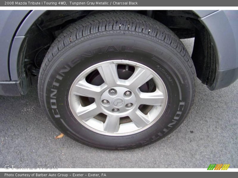 Tungsten Gray Metallic / Charcoal Black 2008 Mazda Tribute i Touring 4WD