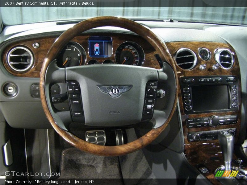 Anthracite / Beluga 2007 Bentley Continental GT