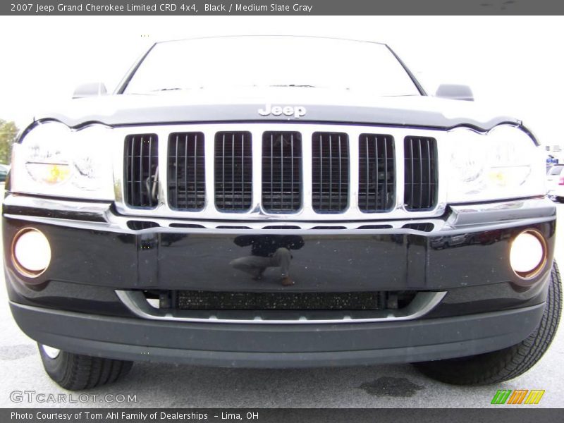 Black / Medium Slate Gray 2007 Jeep Grand Cherokee Limited CRD 4x4