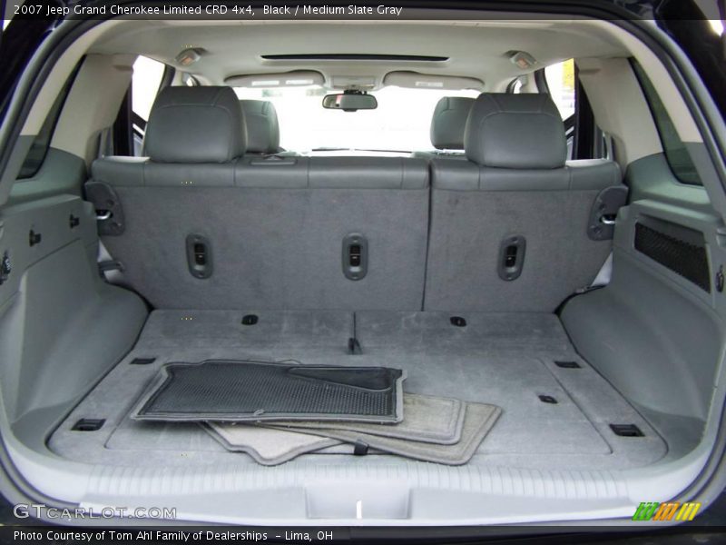 Black / Medium Slate Gray 2007 Jeep Grand Cherokee Limited CRD 4x4