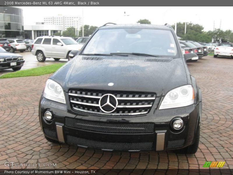 Black / Black 2008 Mercedes-Benz ML 63 AMG 4Matic