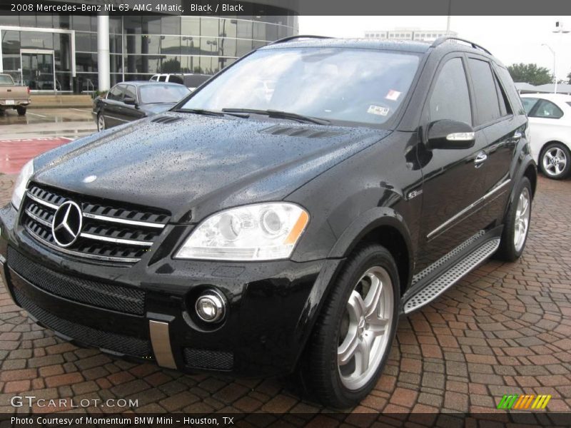 Black / Black 2008 Mercedes-Benz ML 63 AMG 4Matic