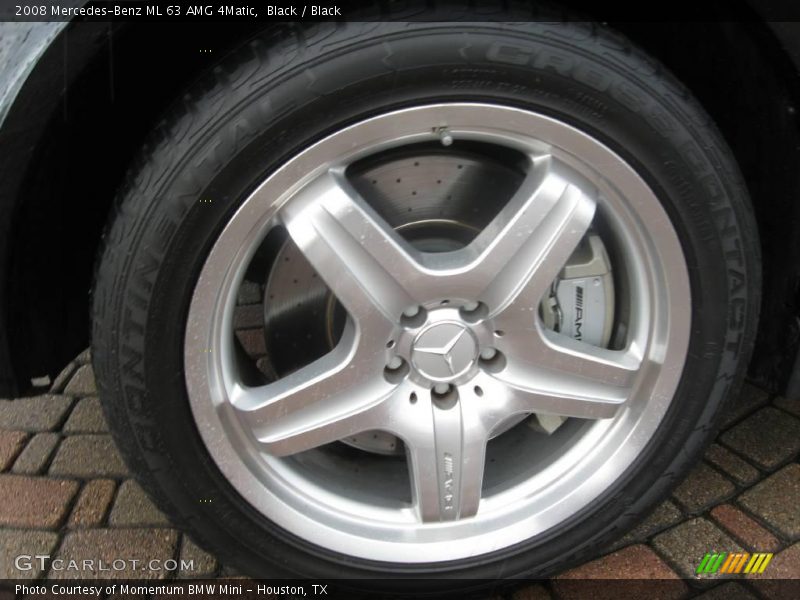 Black / Black 2008 Mercedes-Benz ML 63 AMG 4Matic