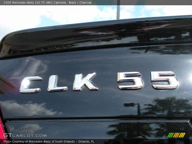 Black / Charcoal 2006 Mercedes-Benz CLK 55 AMG Cabriolet