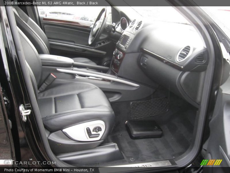 Black / Black 2008 Mercedes-Benz ML 63 AMG 4Matic