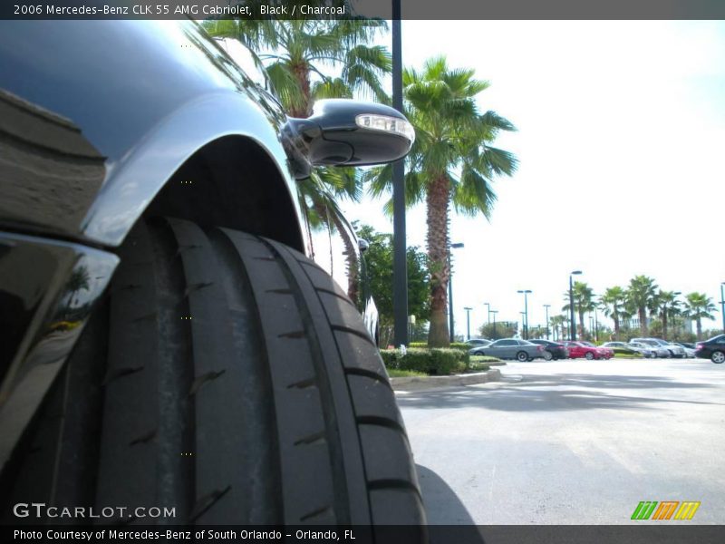 Black / Charcoal 2006 Mercedes-Benz CLK 55 AMG Cabriolet