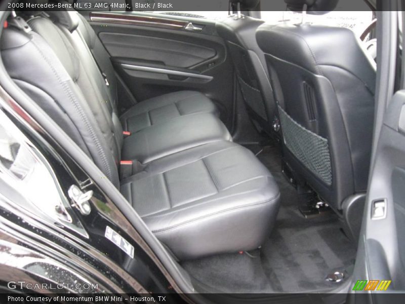 Black / Black 2008 Mercedes-Benz ML 63 AMG 4Matic