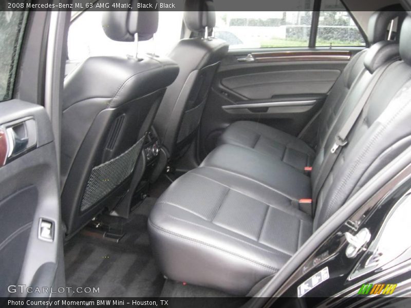 Black / Black 2008 Mercedes-Benz ML 63 AMG 4Matic