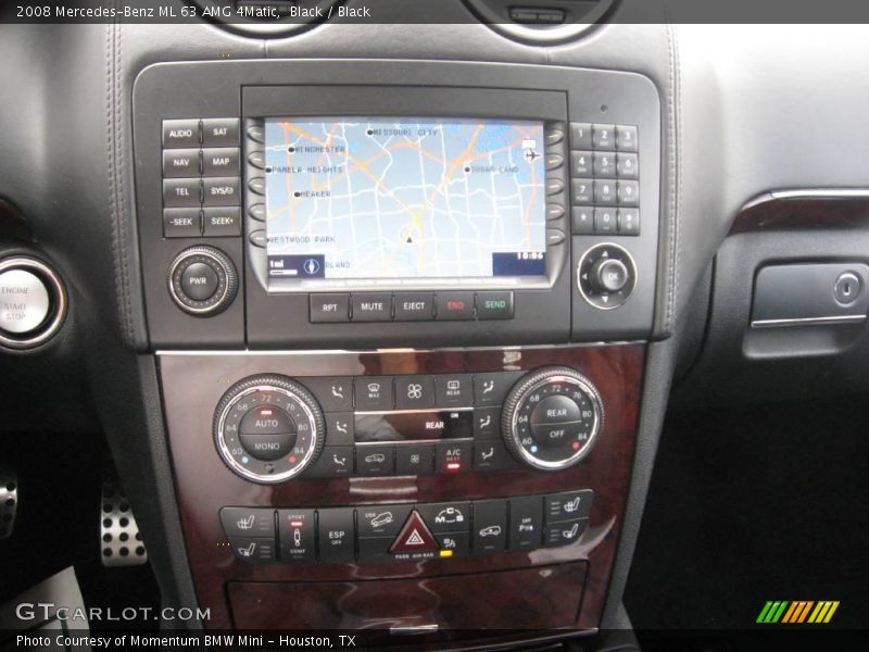Black / Black 2008 Mercedes-Benz ML 63 AMG 4Matic