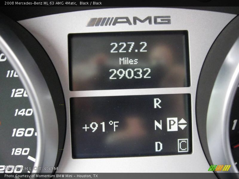 Black / Black 2008 Mercedes-Benz ML 63 AMG 4Matic